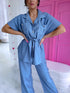 ELYNDI LUX set "KOLKA" - GREY-BLUE